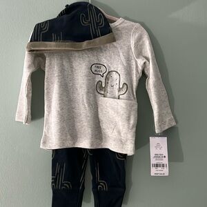 Carter’s cacti outfit size 9 months